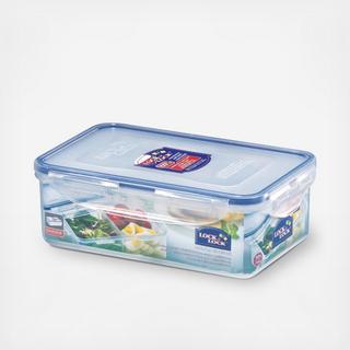 Easy Essentials On the Go Meals Divided Rectangular Food Storage Container