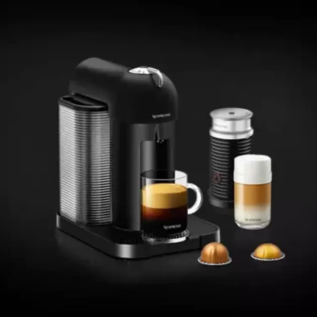 Vertuo Matte Black Bundle | Vertuo Coffee Maker| Nespresso USA