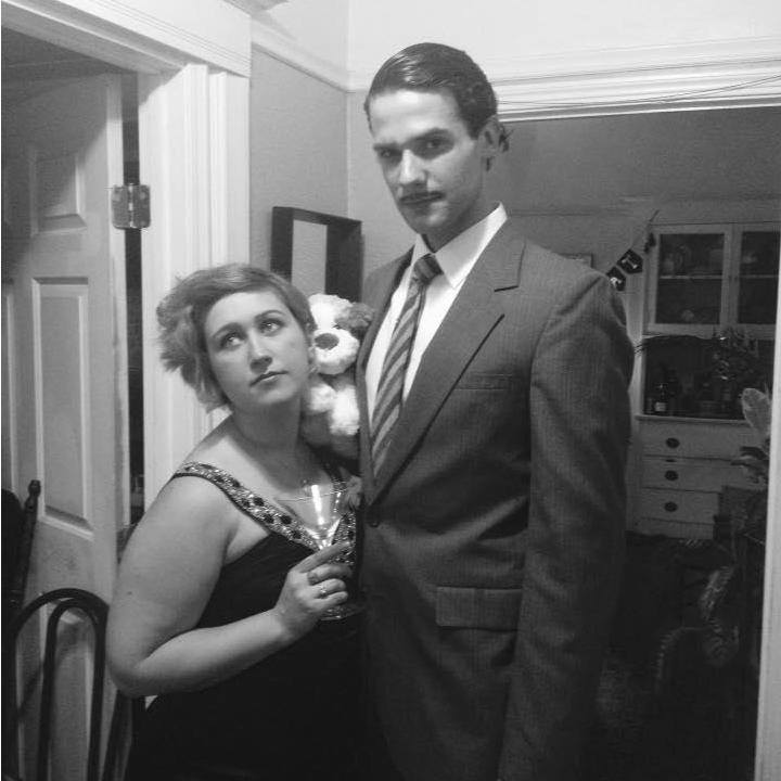 As Nick and Nora Charles (and Asta!)