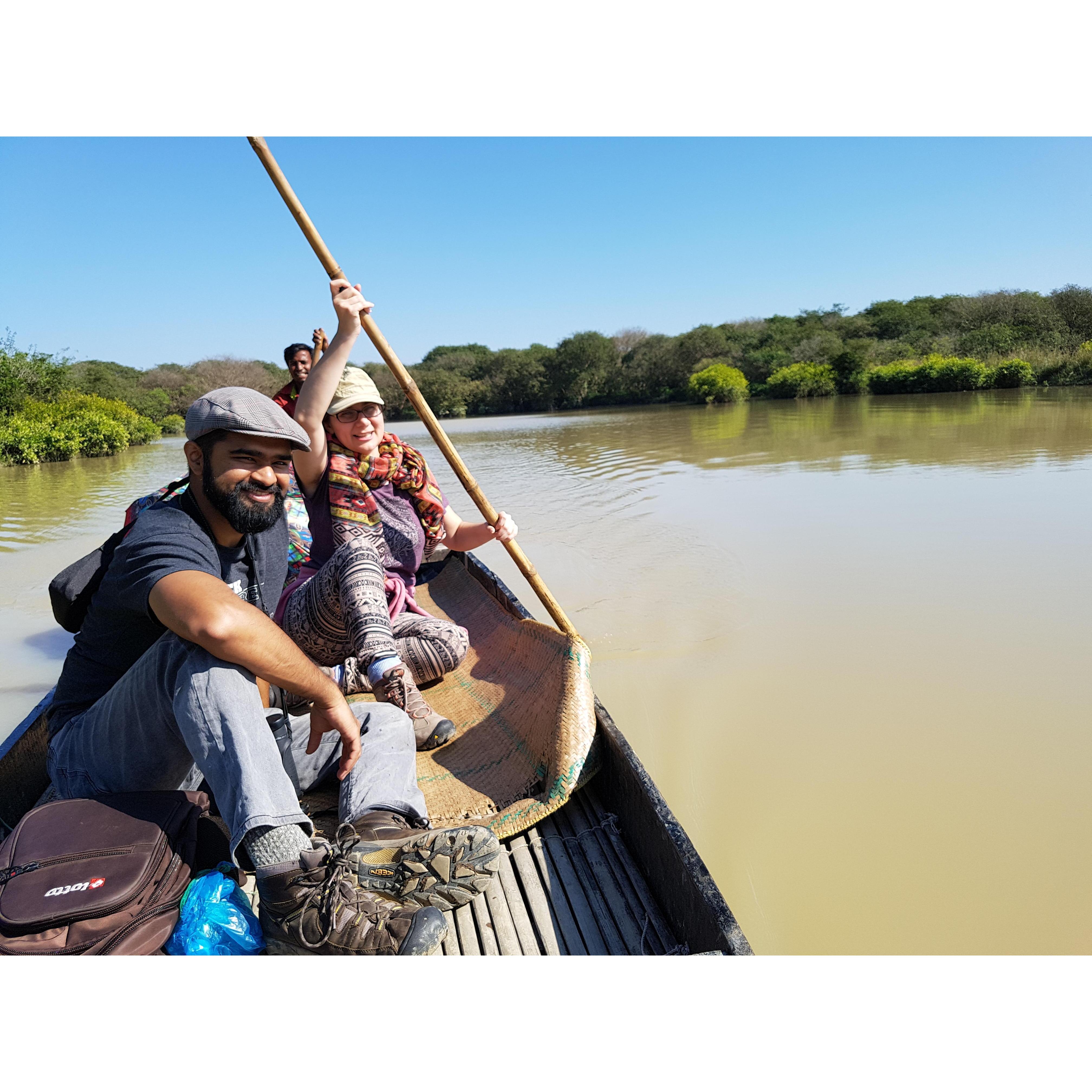 Taking in Bangladesh, John's country of origin, and its plentiful rivers