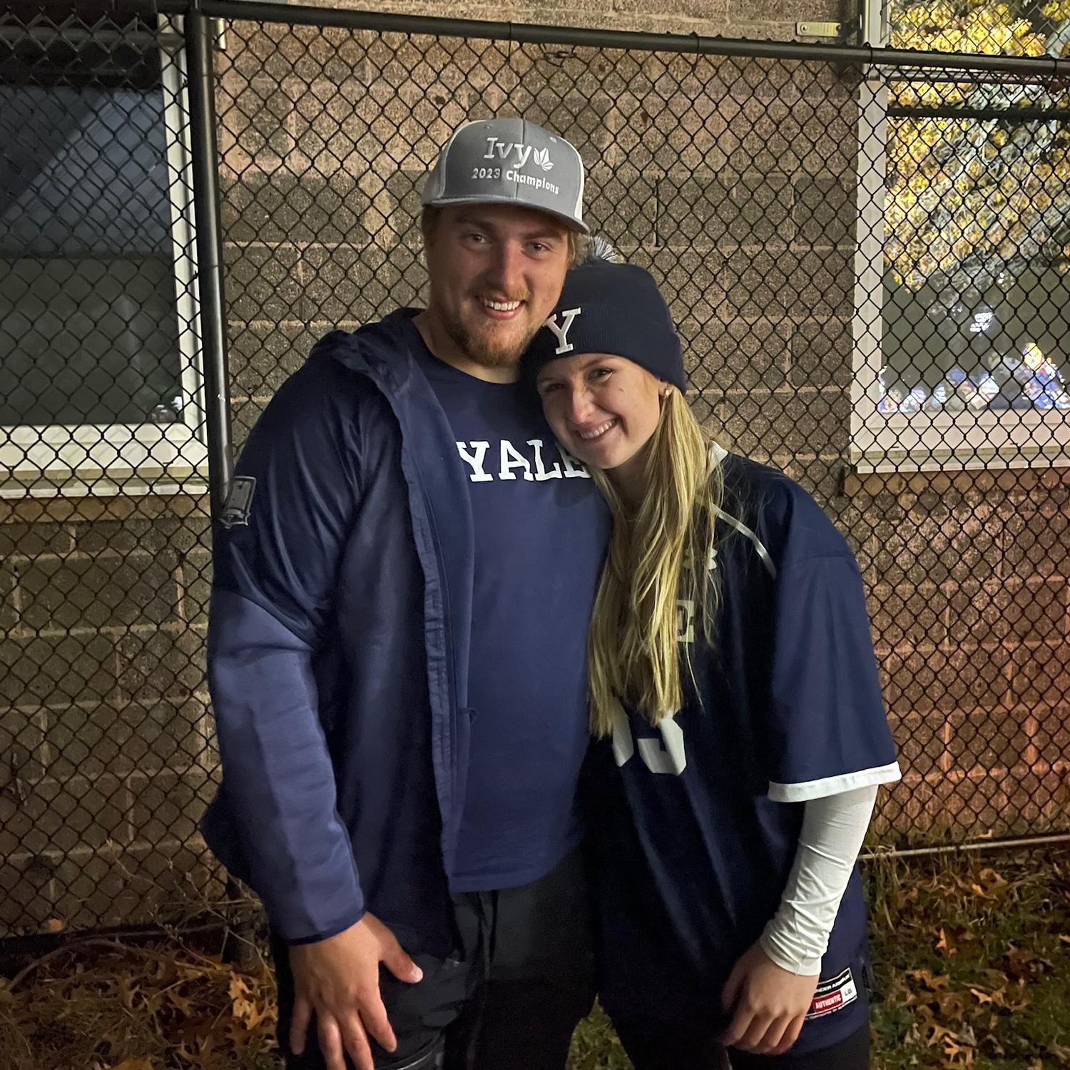 Jonathon’s last Harvard-Yale game!