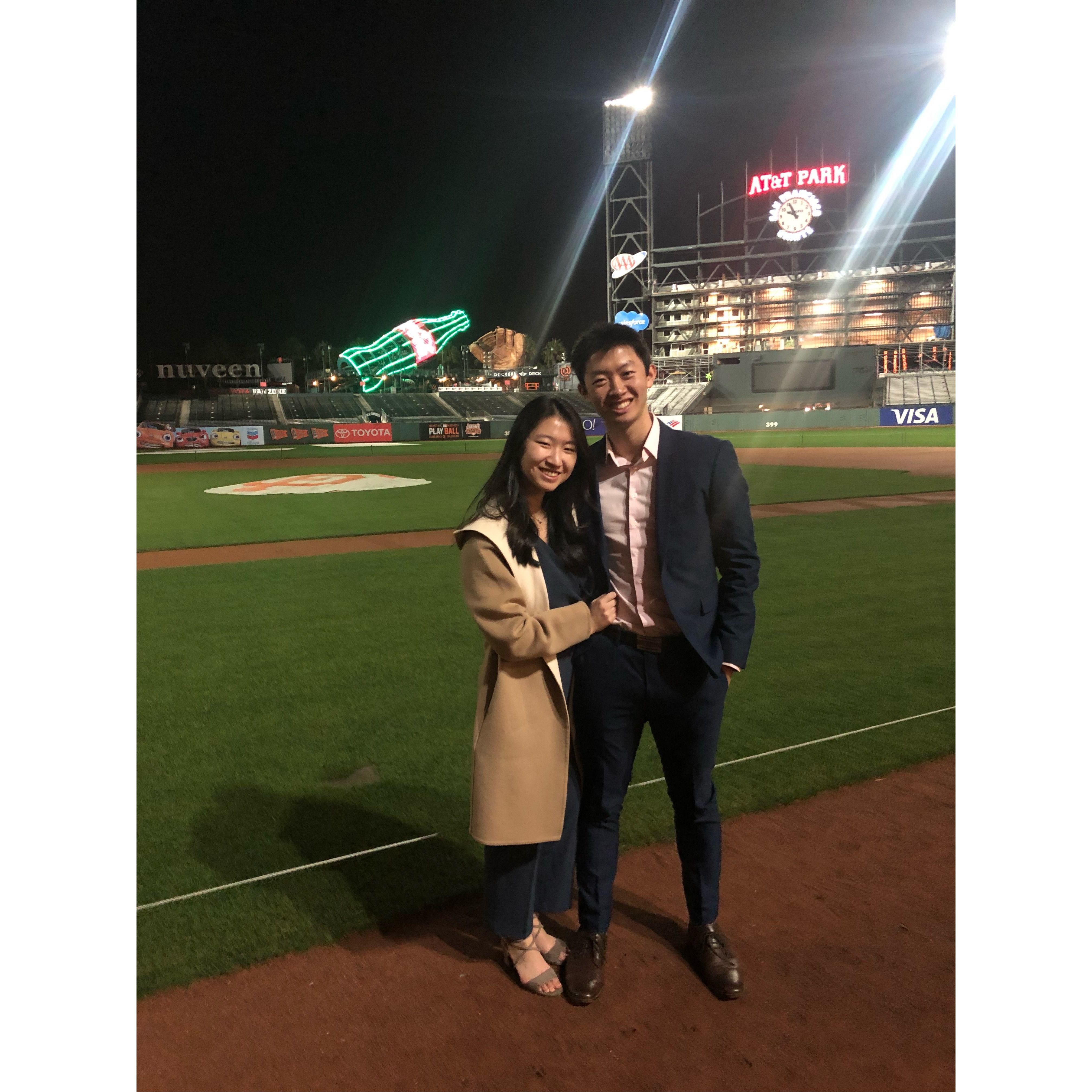 December 2018, San Francisco - HL Holiday Party at AT&T park.
