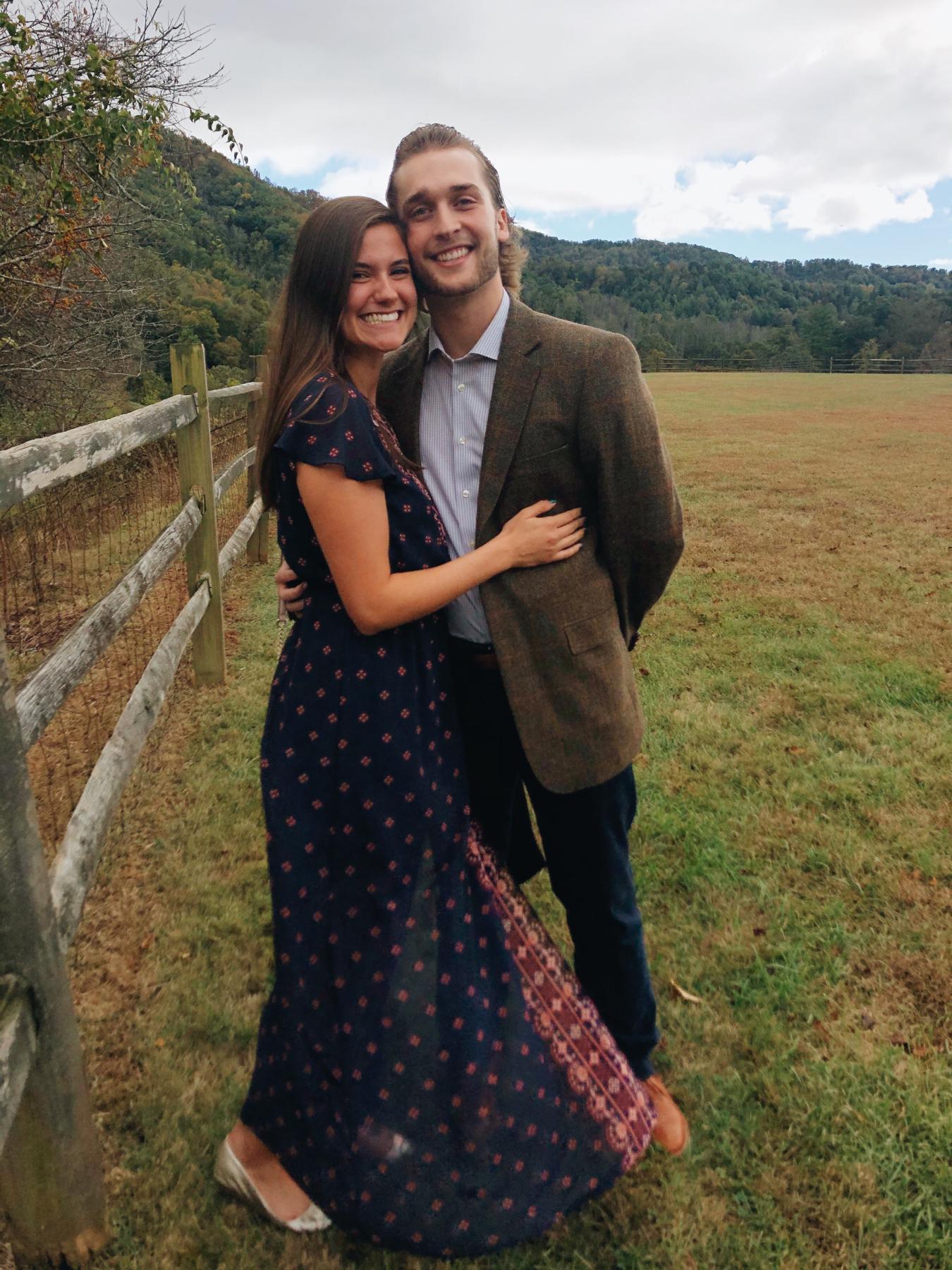 Our first wedding date but definitely not our last! This was taken at James’s cousin’s wedding :)
