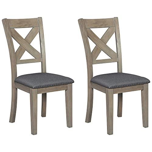Signature Design by Ashley Aldwin Dining Room Chair, Gray