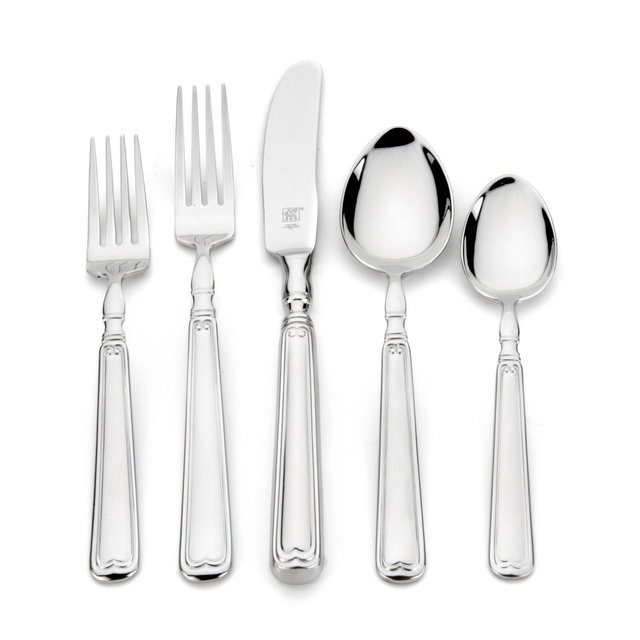 Zwilling J.A. Henckels Vintage 1876 18/10 Stainless Steel 45-Pc. Flatware Set, Service for 8