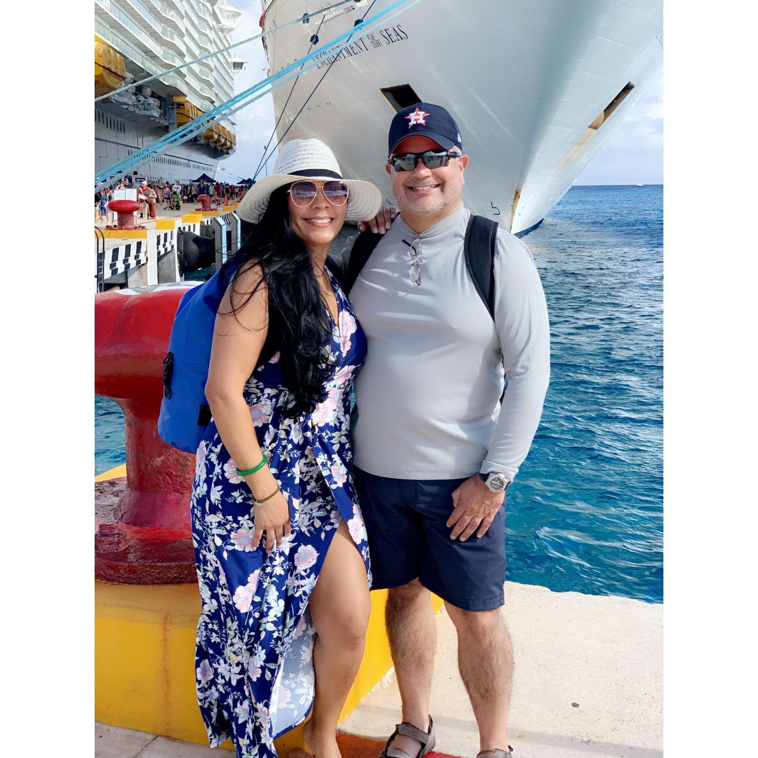 We both love traveling!