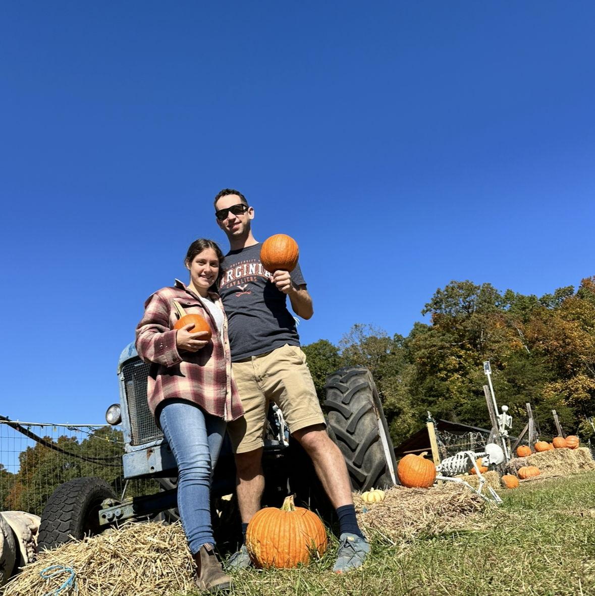 First pumpkin patch