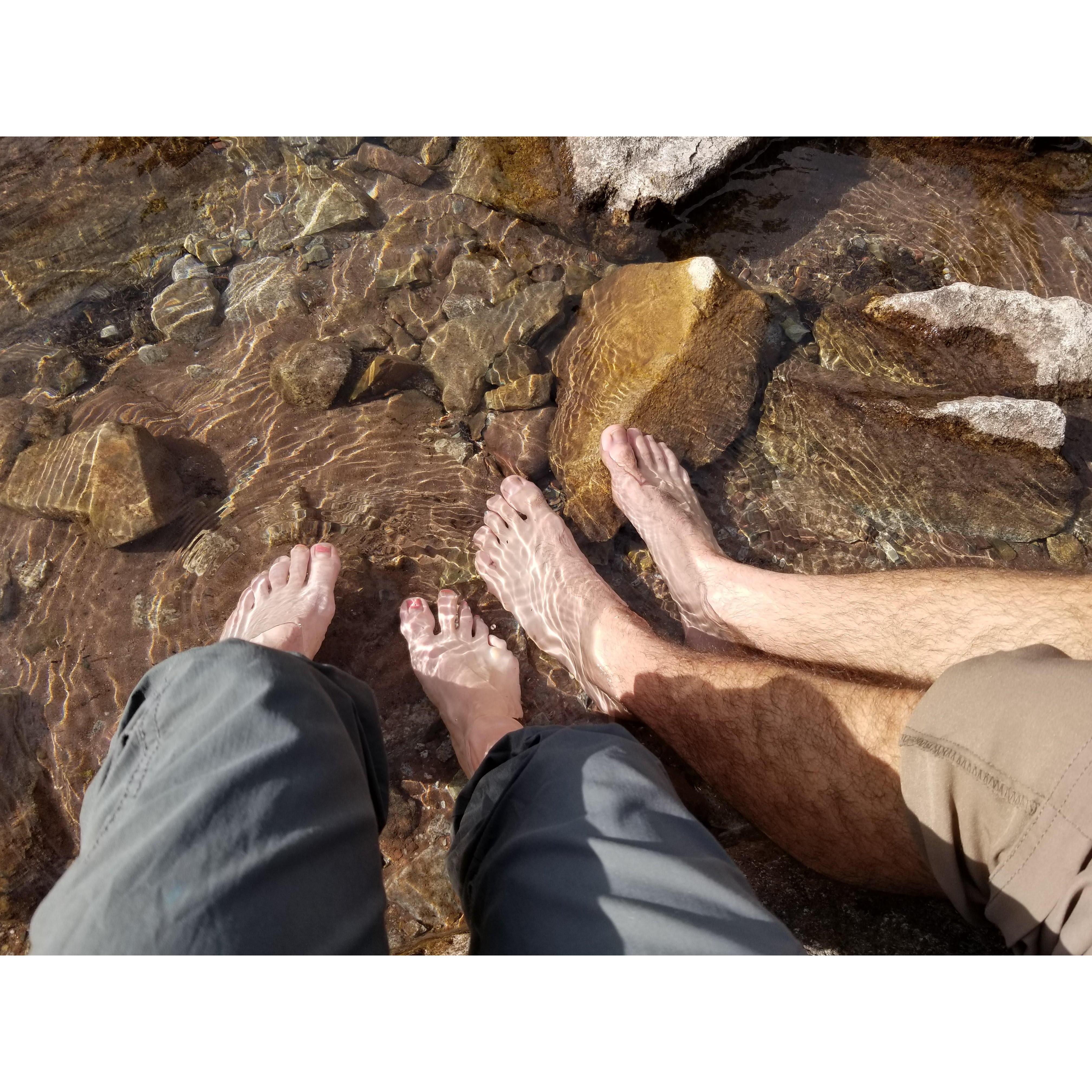 Enjoying Colorado streams... this is hard to find in Arizona