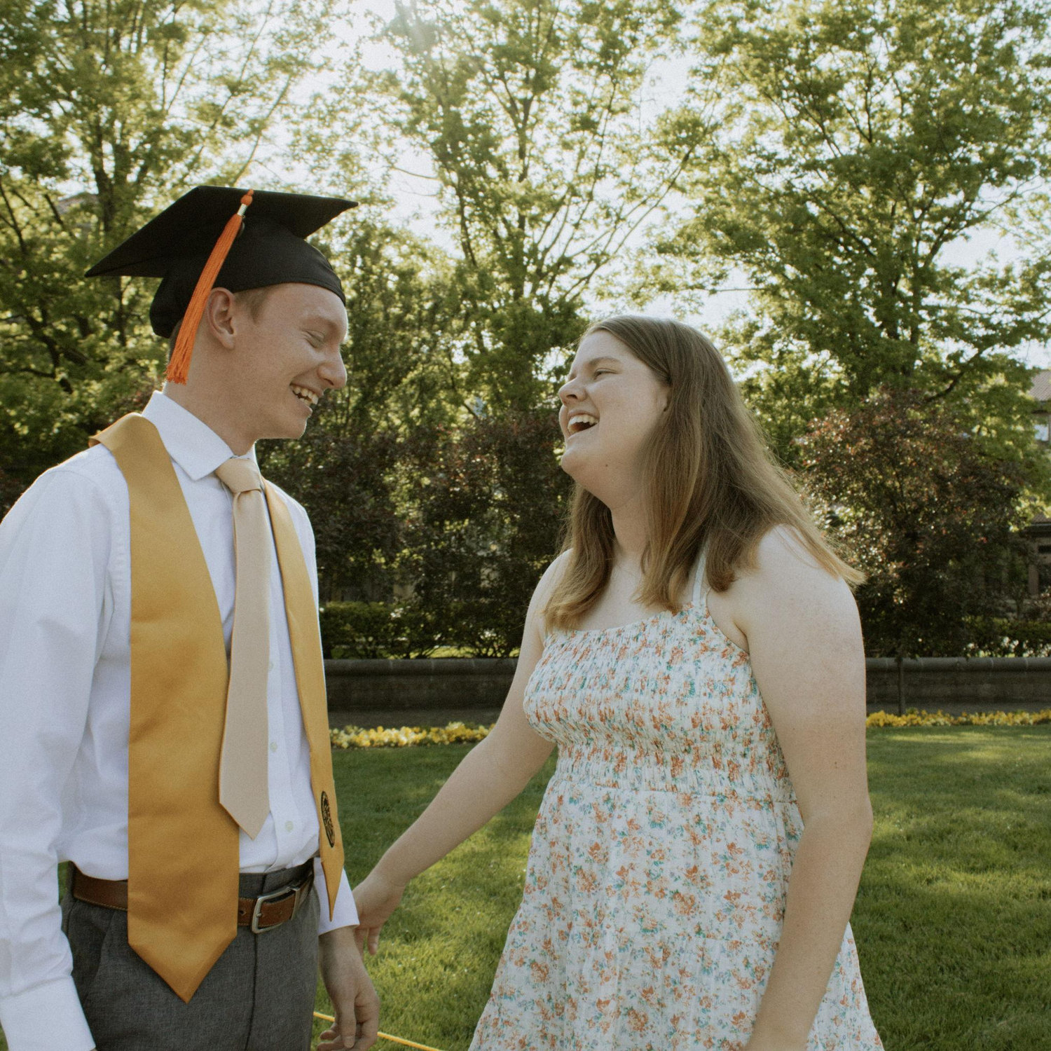 Graduation picture! Alex graduated from Purdue in May 2025.