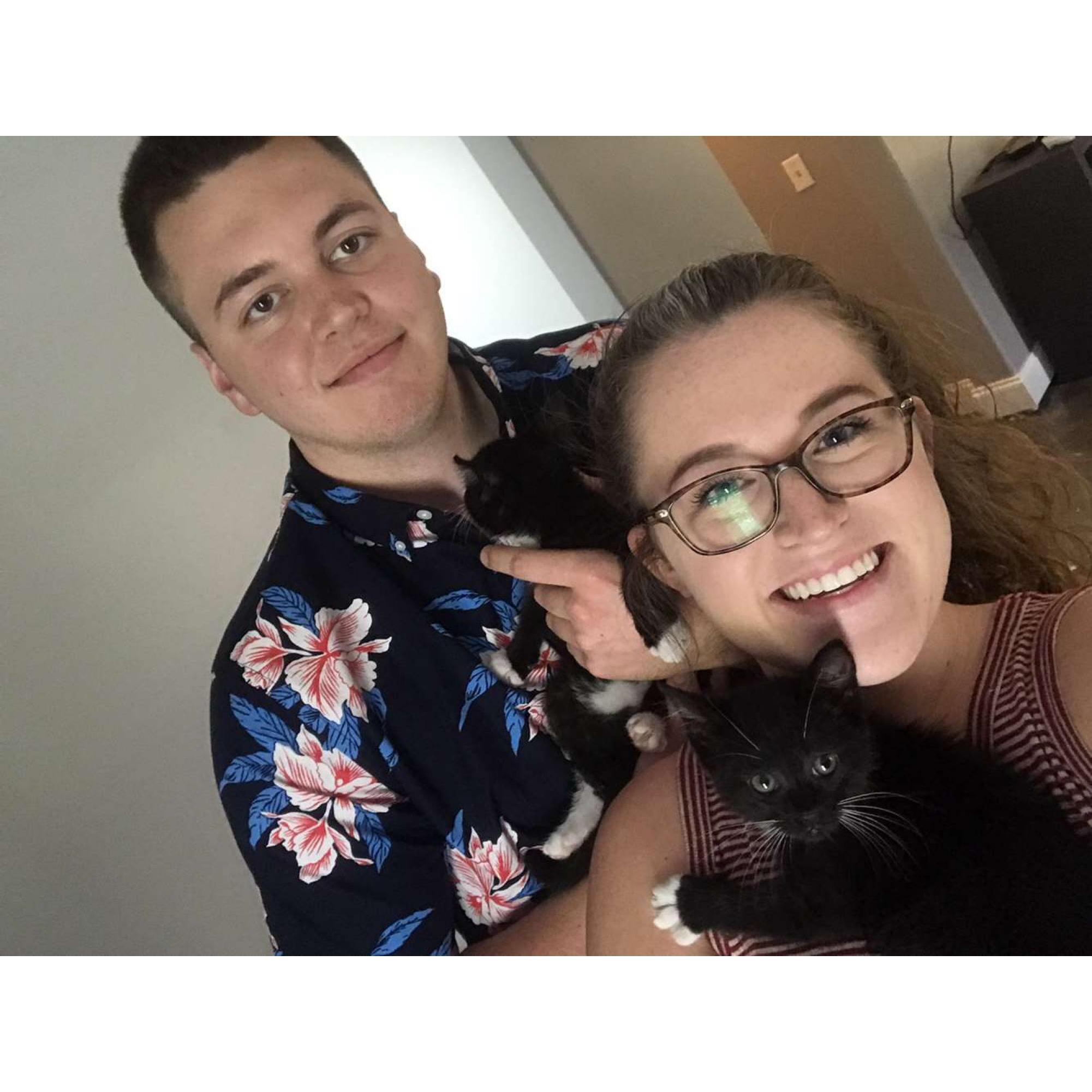 the day we got our fur babies