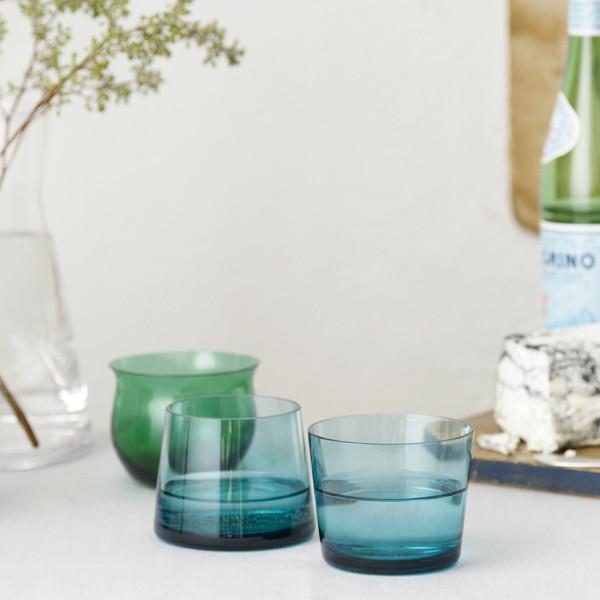 AVVA Teroforma Tumblers that fit together in a complimentary shape