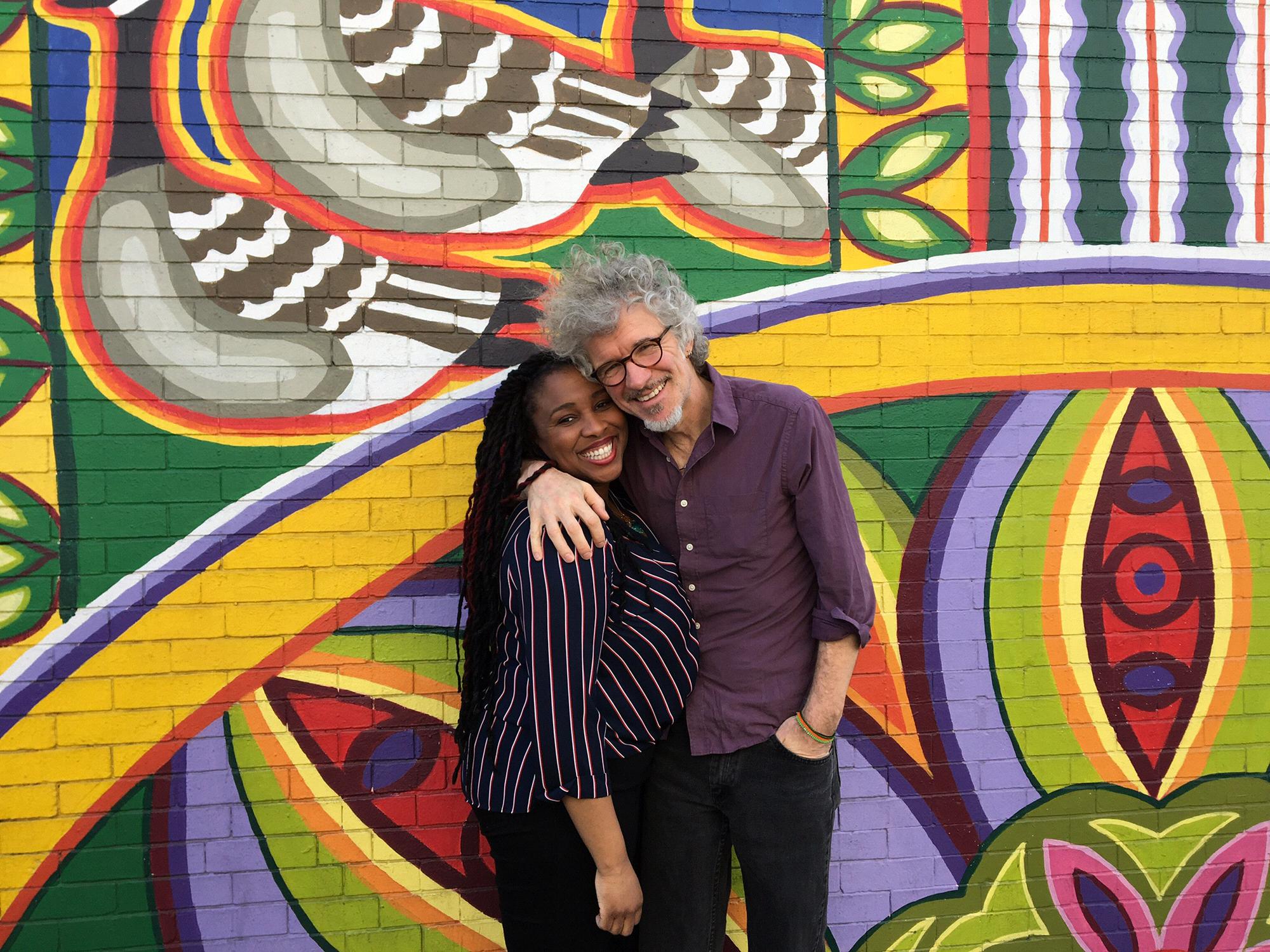 Here we are in Jamaica Plain. It was always fun visiting Claudia there but I couldn't wait for her to move to Brooklyn so we could start our new life together. And it's better than I ever imagined.