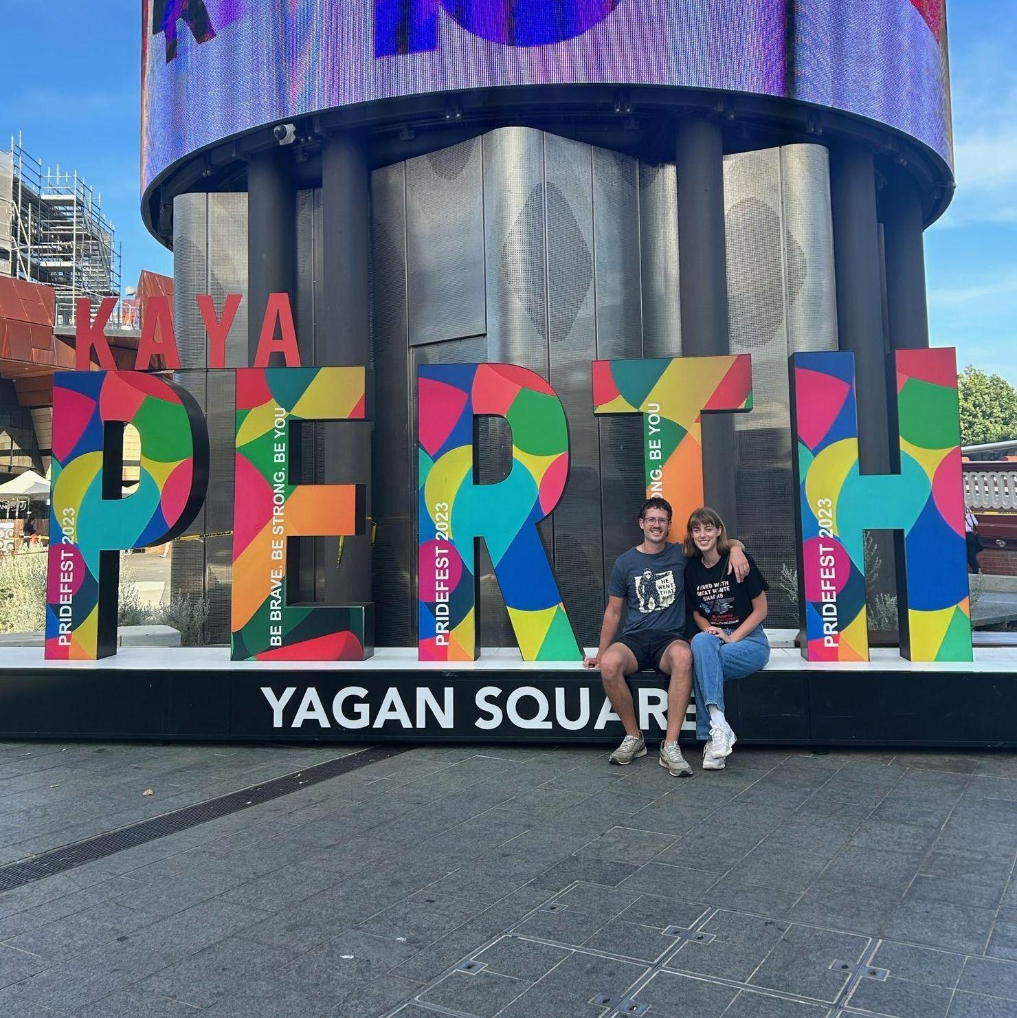 John-Luc was able to visit Grace during her study abroad in Perth, Australia for over twenty days.