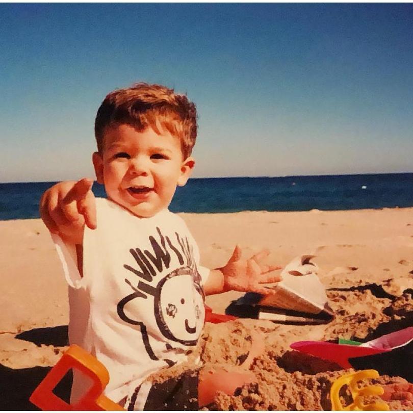 Or, do you think the baby will look more like John?