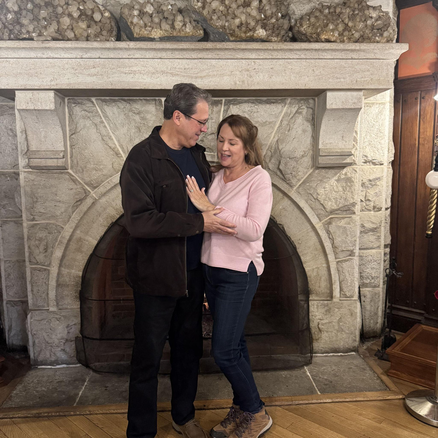 2025 New Year's Eve. Engaged at Mohonk Mountain