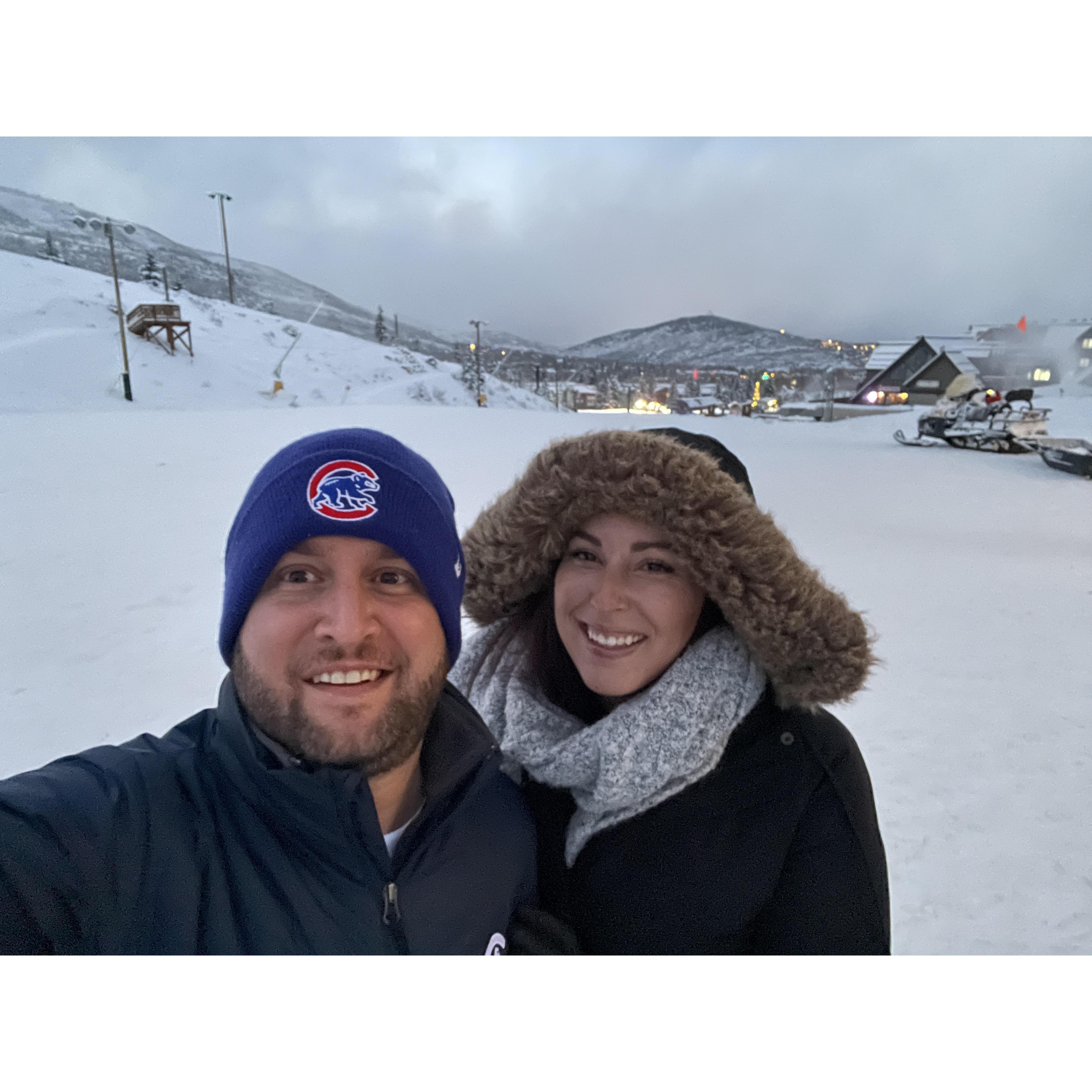 Engagement weekend in Park City, UT