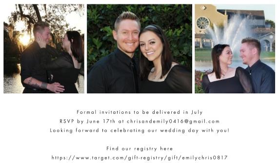 The Wedding Website of Emily Hall and Chris Allen