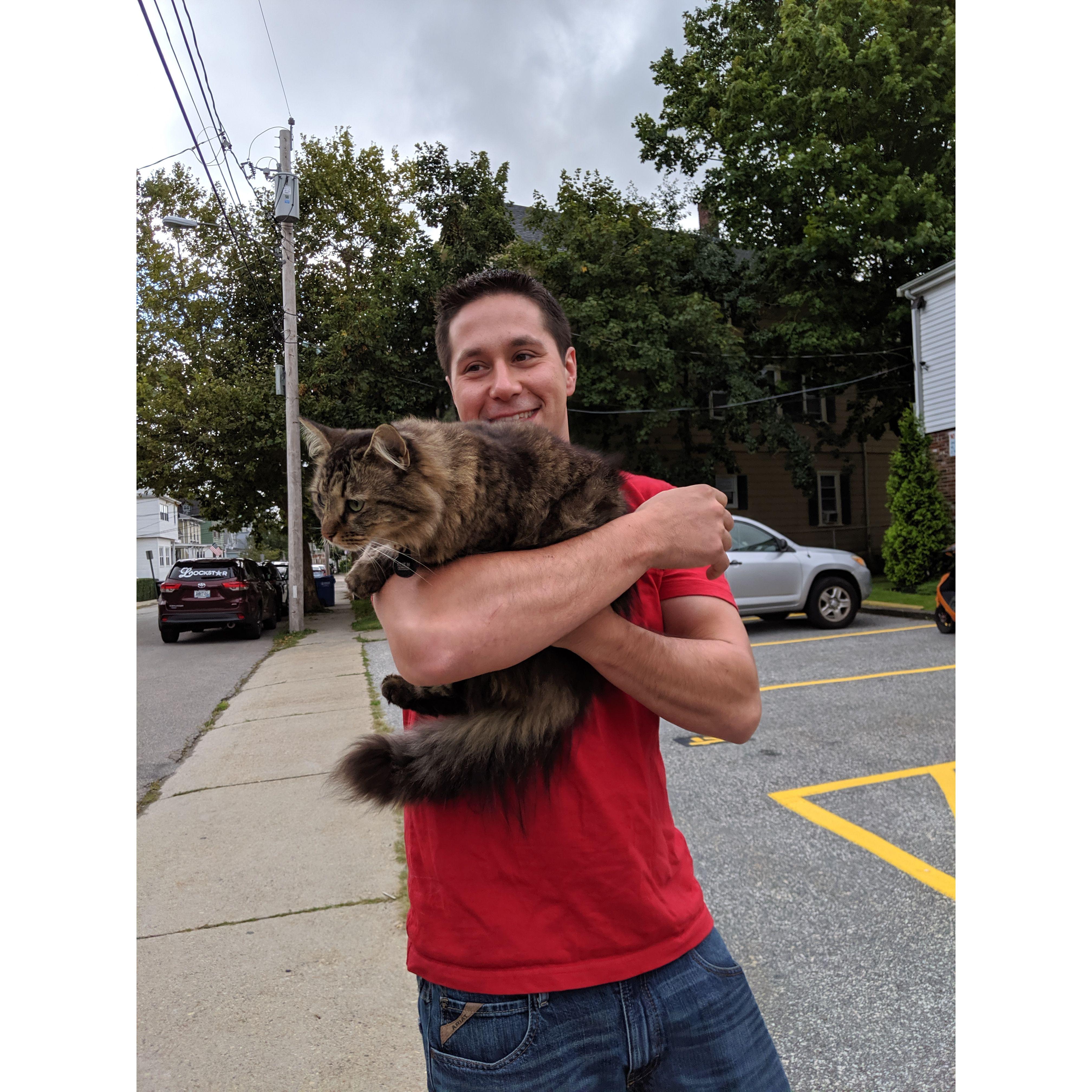 The East Bowery Neighborhood cat, Arrow!