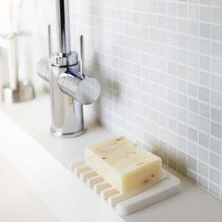 Flow Self-Draining Silicone Soap Tray