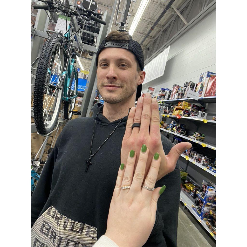 More fake proposals (we were only together 4 months at this point but we both knew)