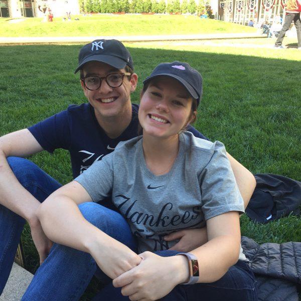 First Yankees game together!