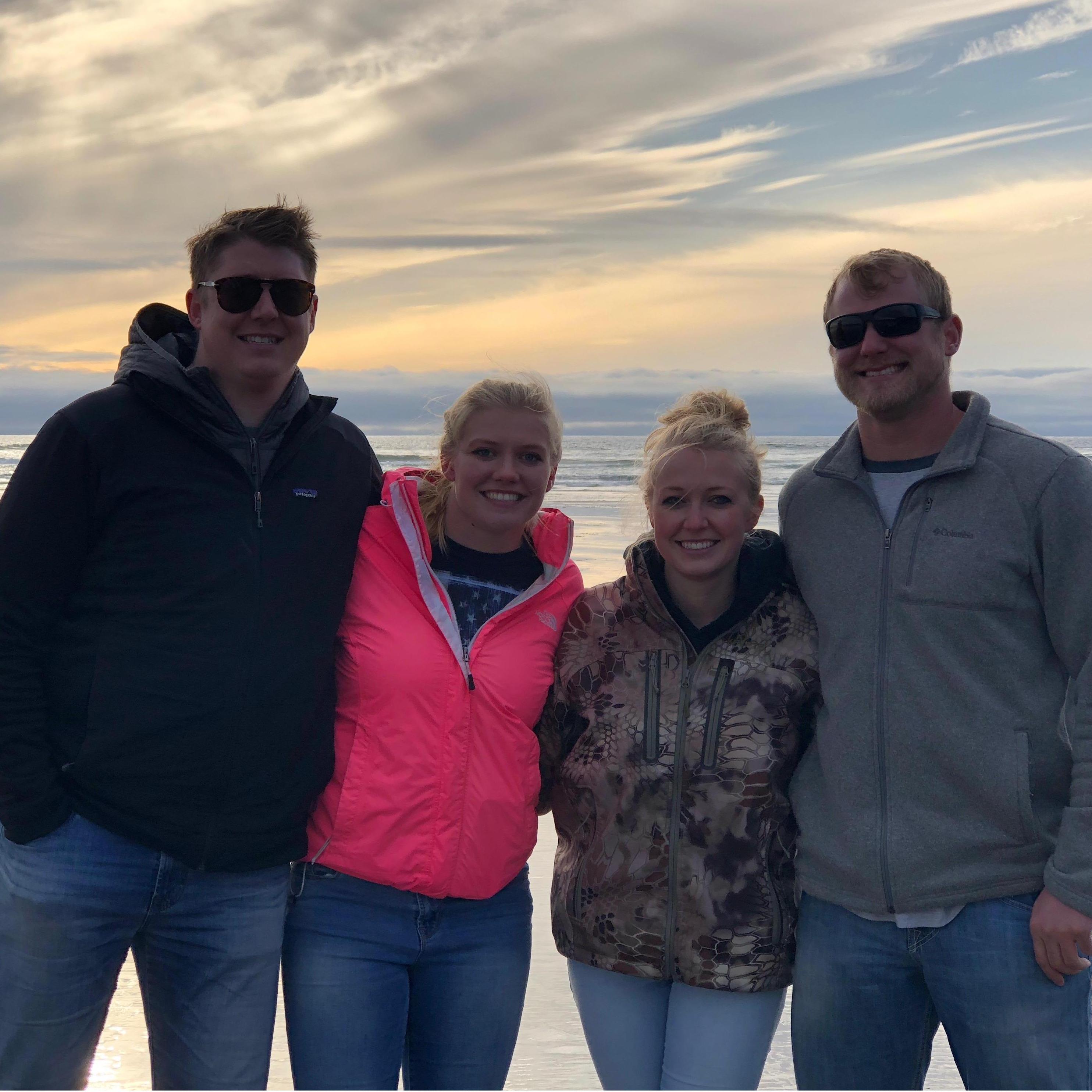 Mike and I are both the eldest of 4. We have some pretty incredible siblings!