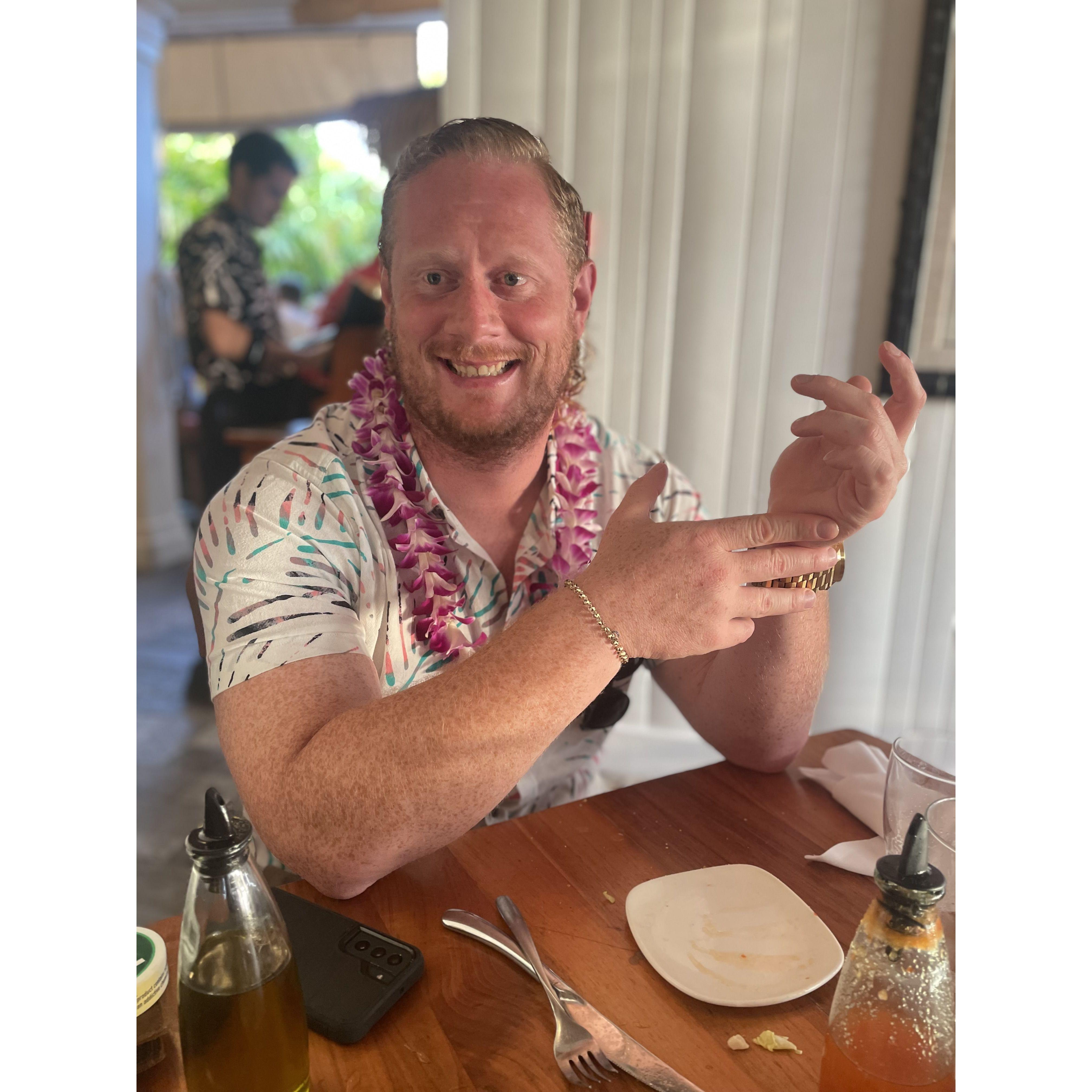 MAY 01, 2023 - 
Rick's first time in Hawaii!