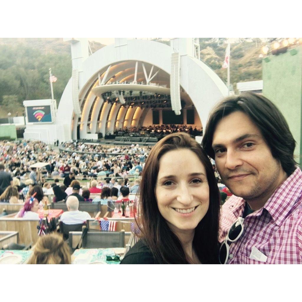 At our favorite venue, the Hollywood Bowl