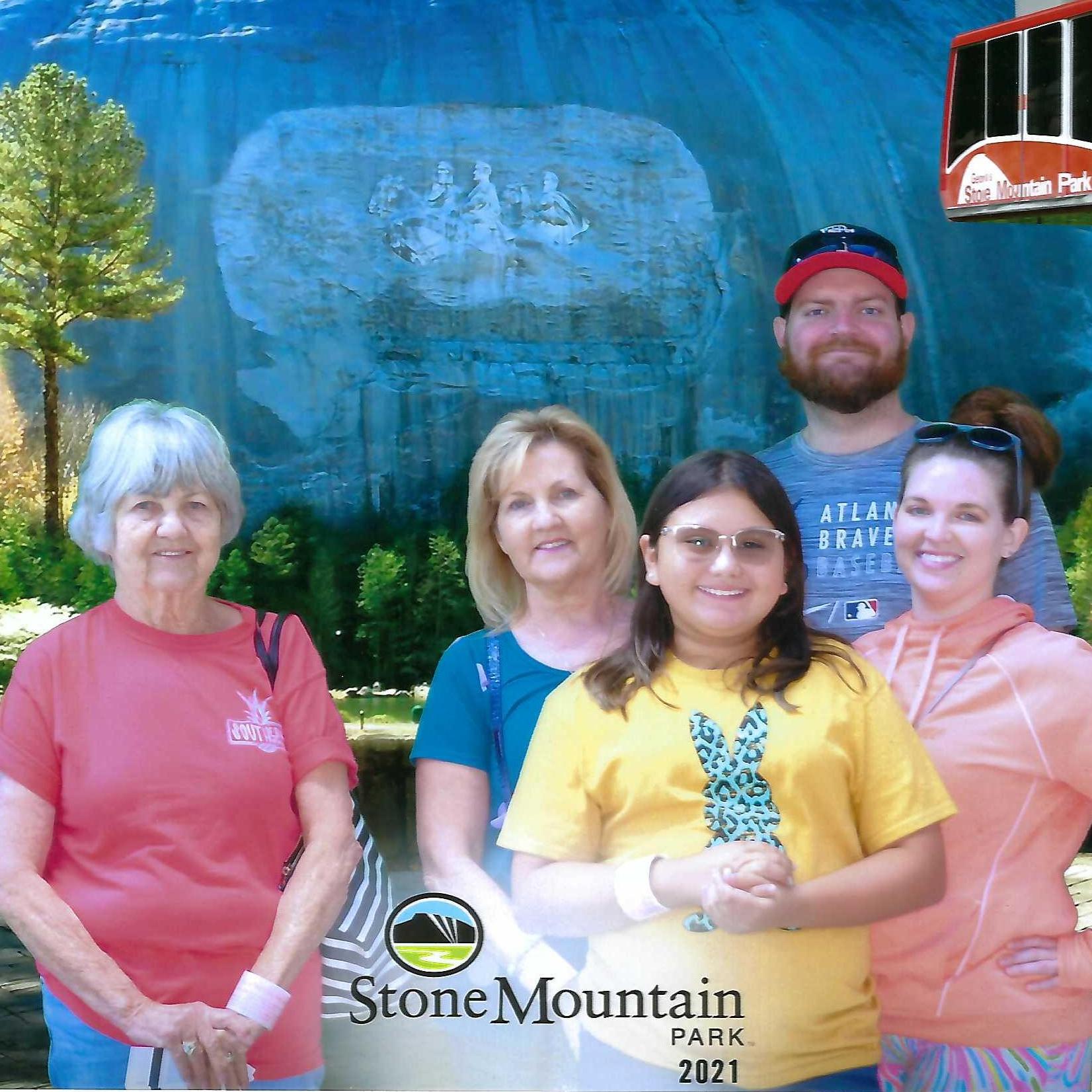 Visited Stone Mountain in May of 2021