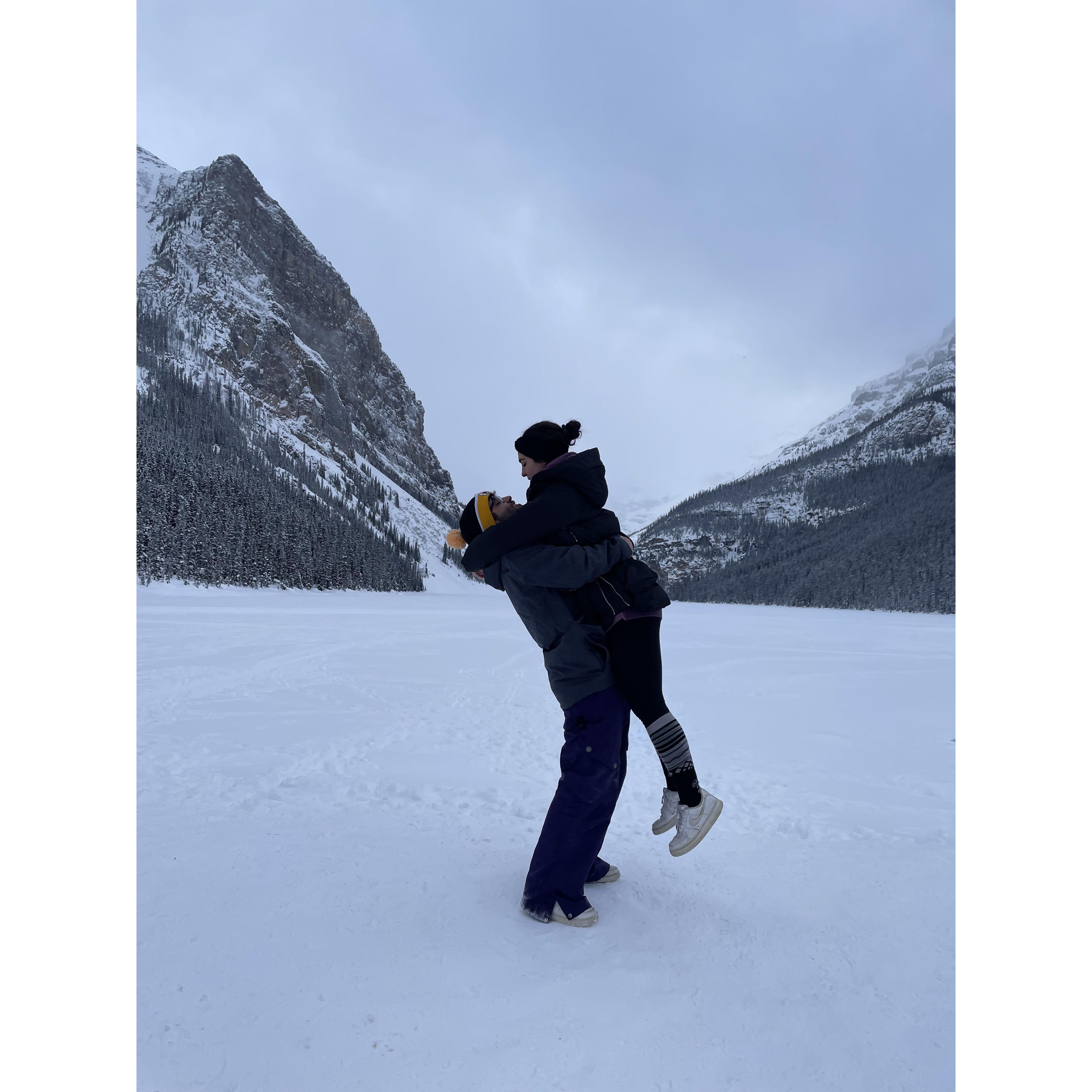 Lake Louise February 2022