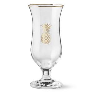 Gold Pineapple Cocktail Glasses