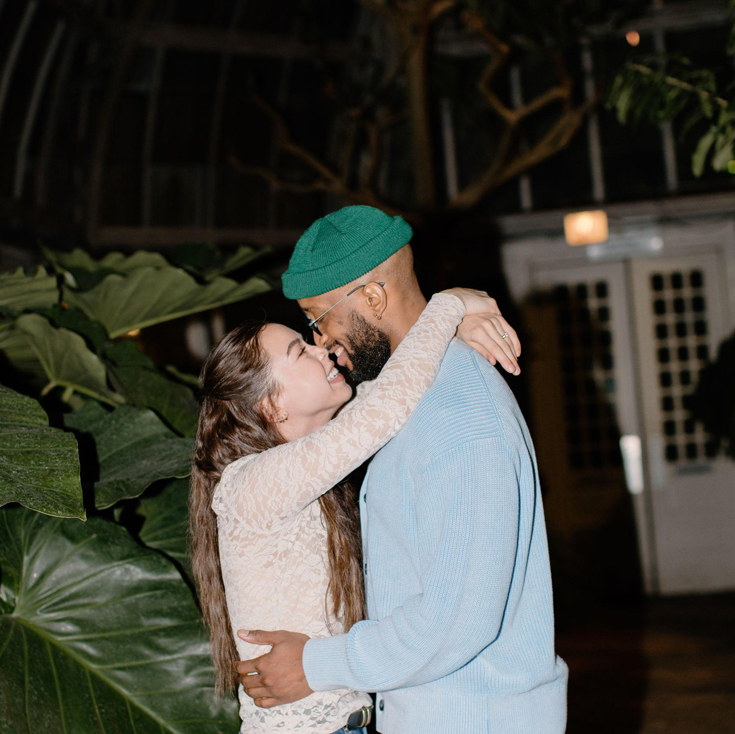 Our wedding photographer, Anna Jung-Hwa, took our engagement pictures @📍Garfield Park Conservatory