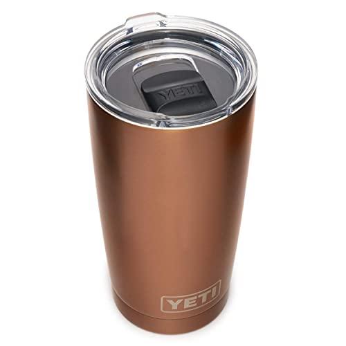 YETI Rambler 20 oz Tumbler, Stainless Steel, Vacuum Insulated with MagSlider Lid