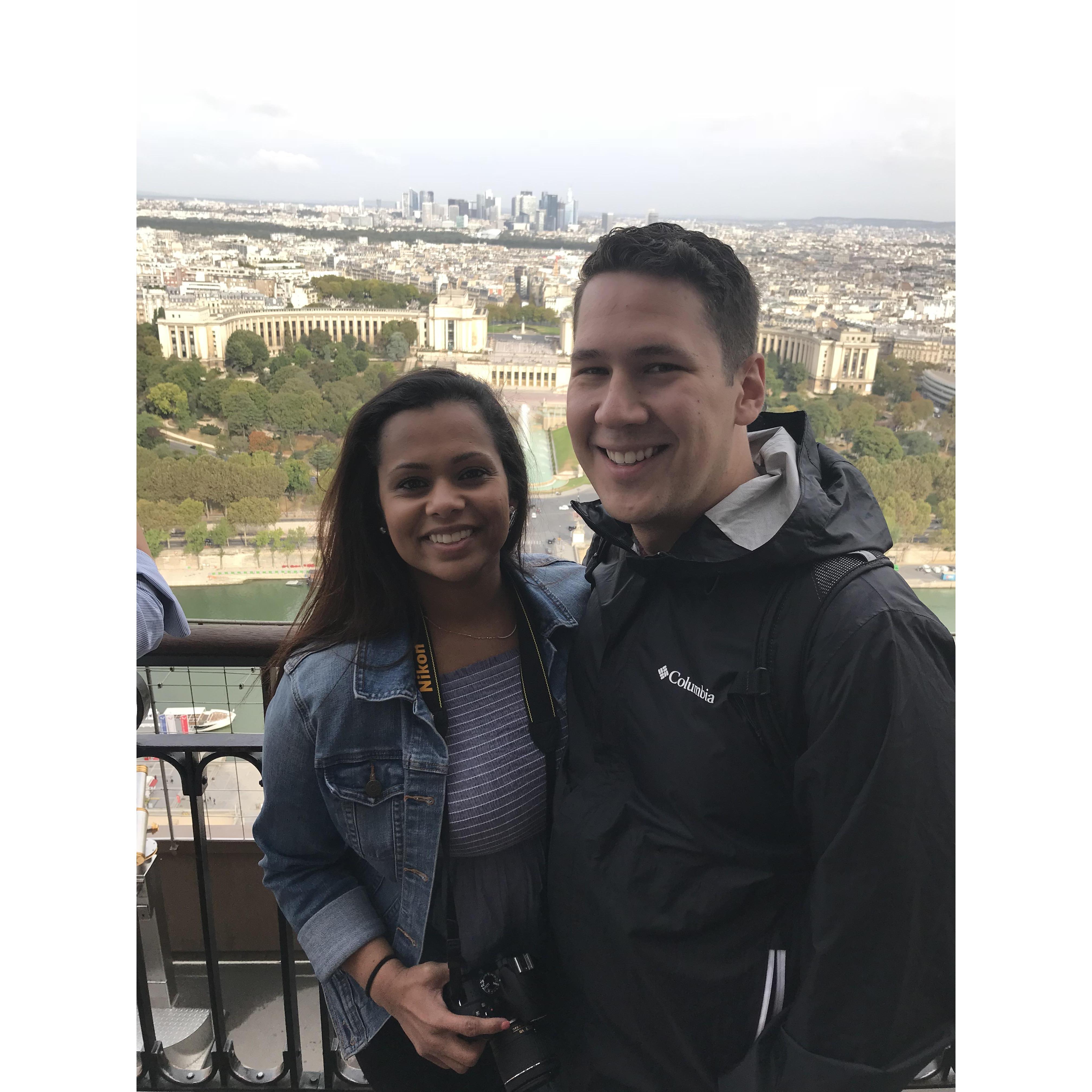 The one where we were in the Eiffel Tower