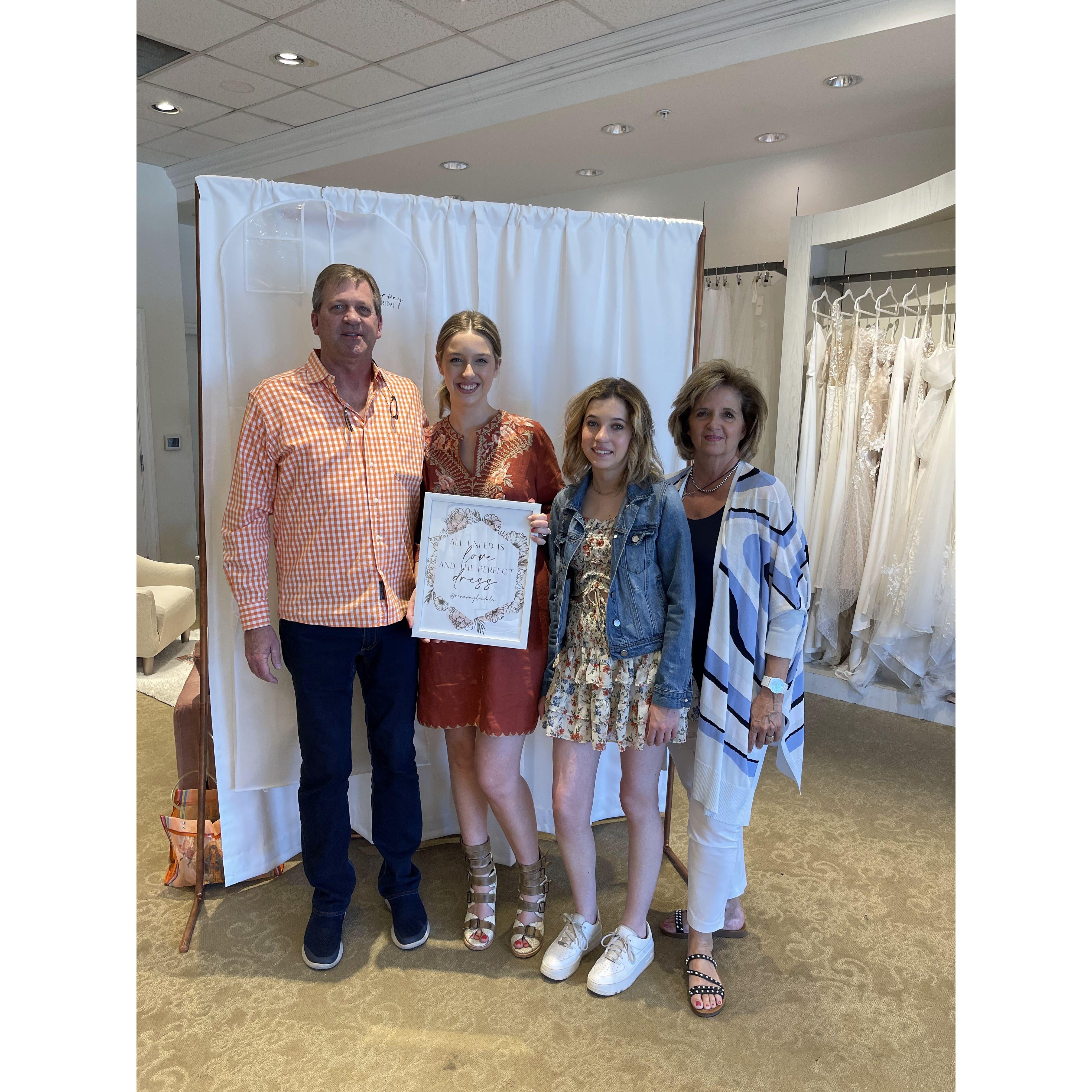 The day I said yes to the dress