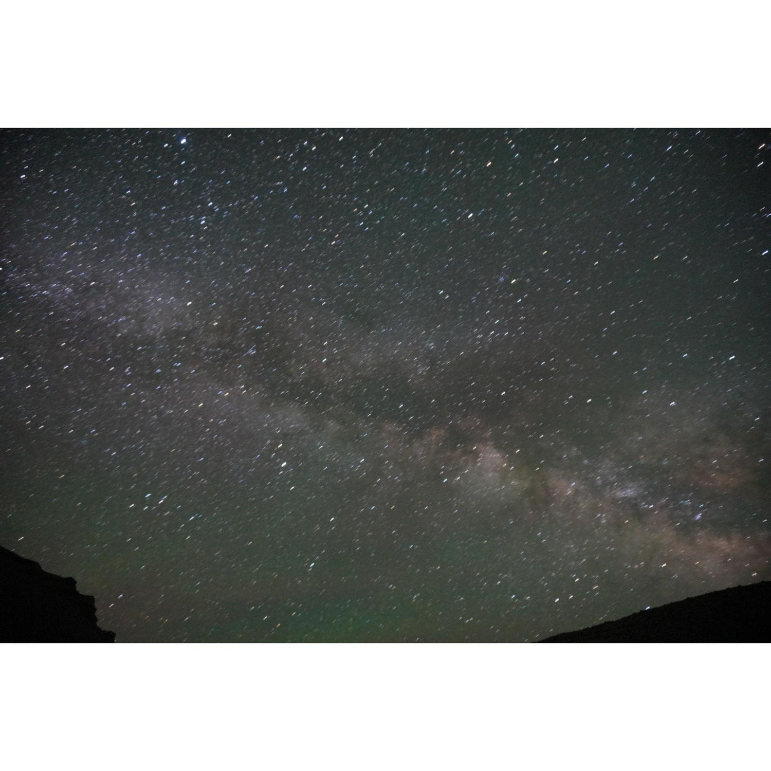 May 23, 2020 (just past midnight) - Here are those stars I was talking about (and the Milky Way)