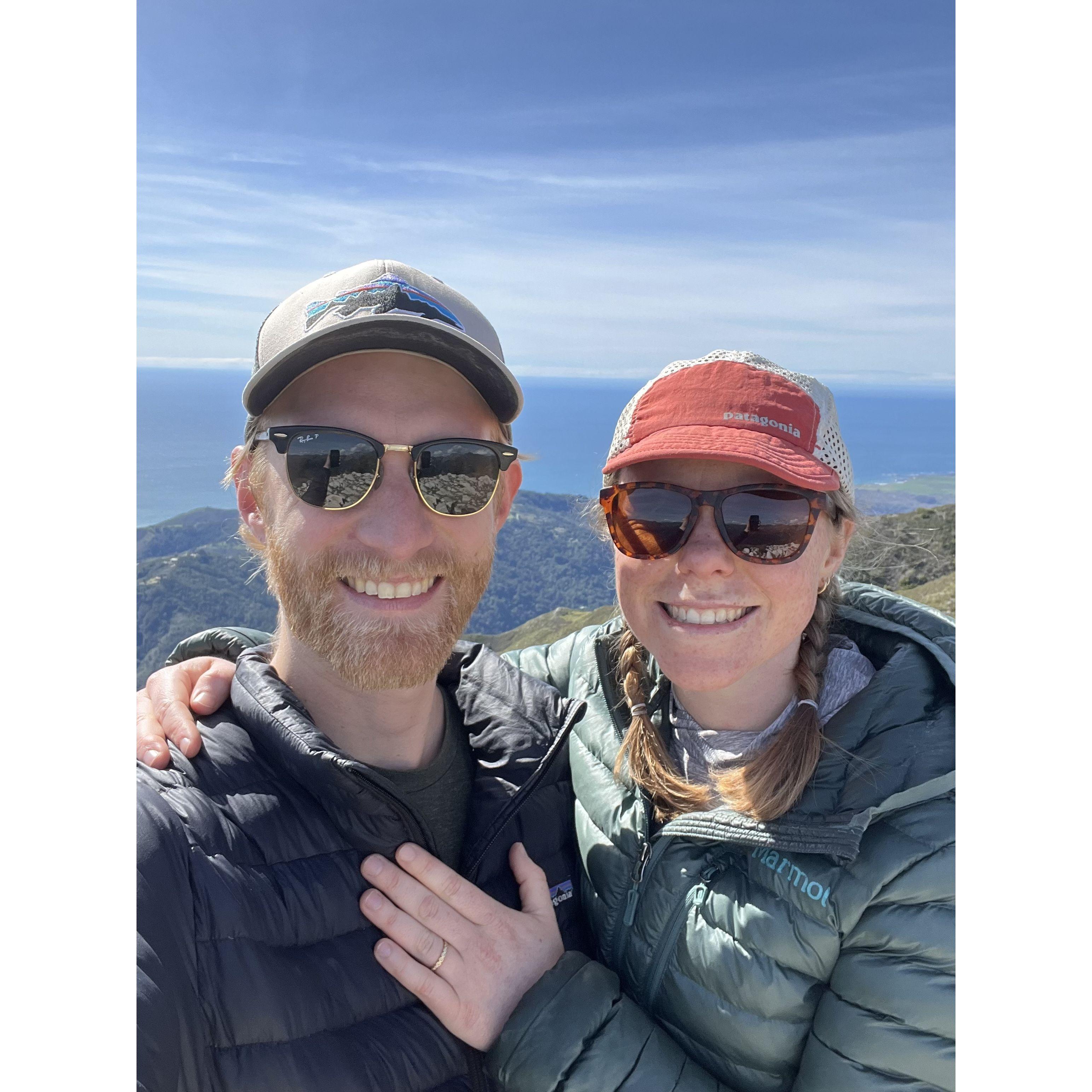 Right after we got engaged!