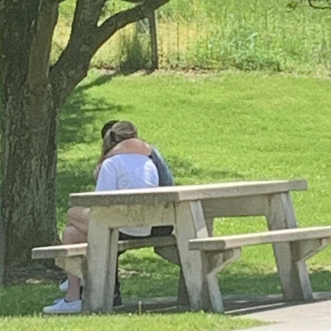 Rest stop goodbyes 😢