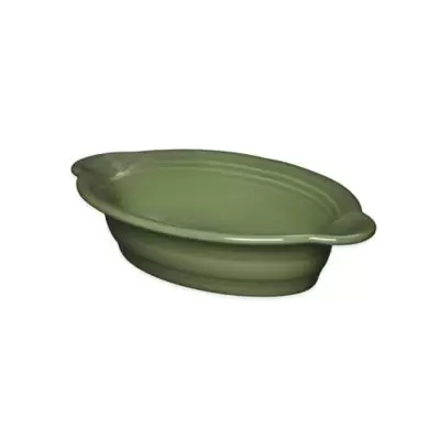 Fiesta® Individual Oval Casserole Dish in White