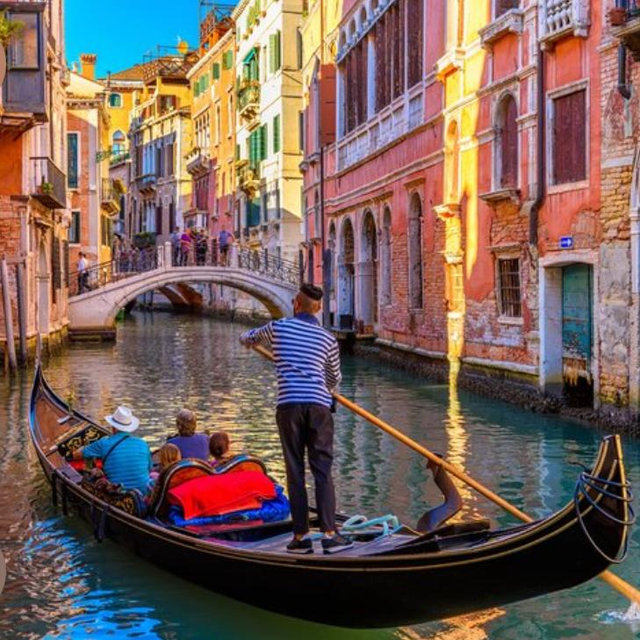 Gondola Ride in Venice Italy