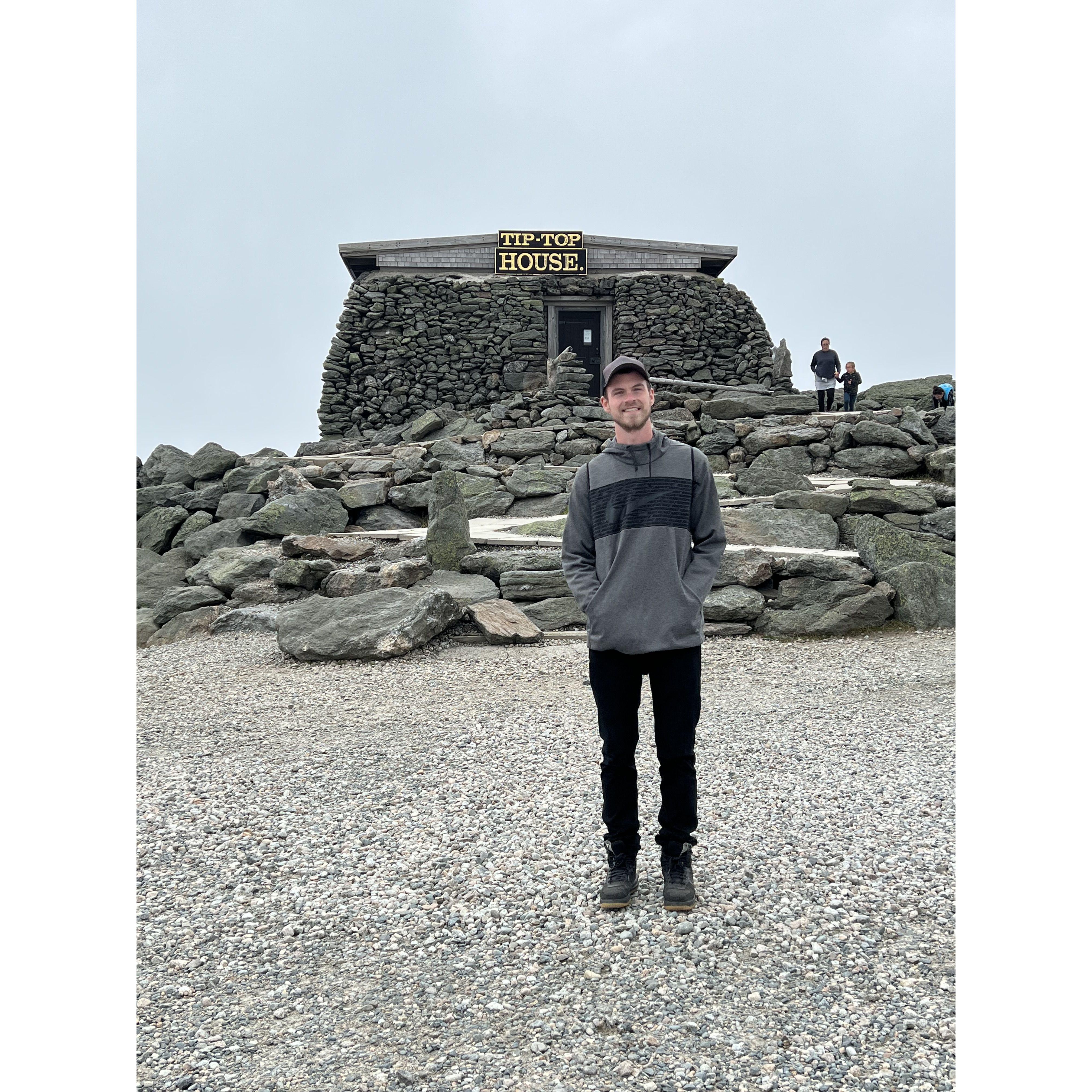 Right before he proposed, he's holding the ring in his pocket!