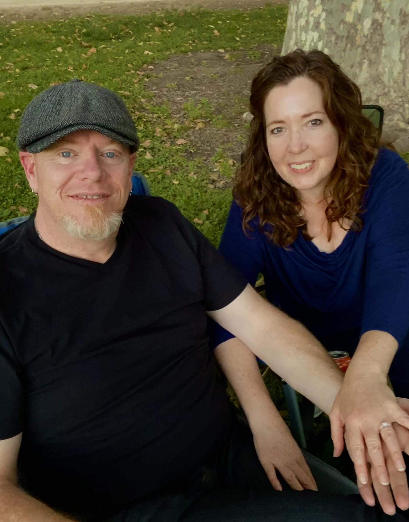 Derry proposed  on our first  anniversary.  It was a recreation  of  our  first  date!