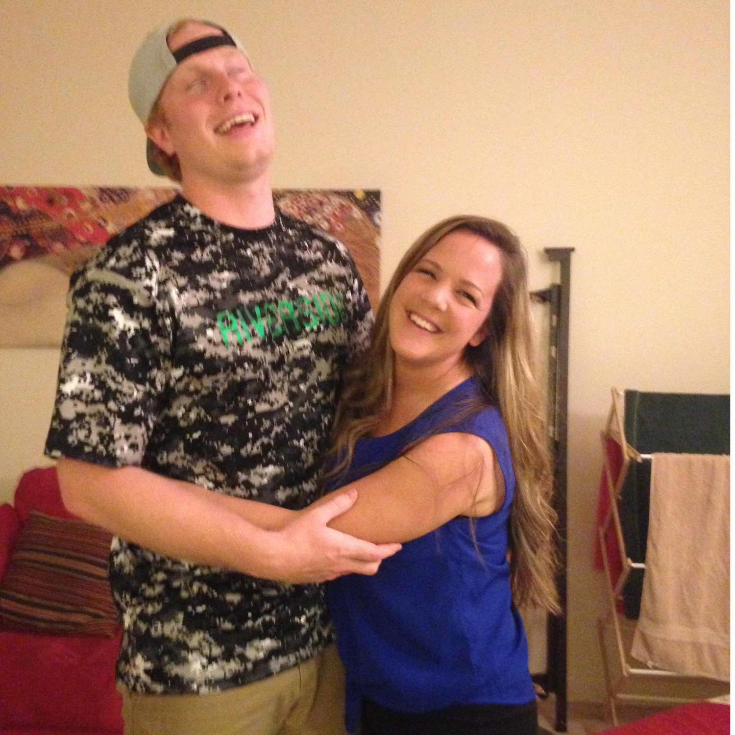 Visiting each other in college!