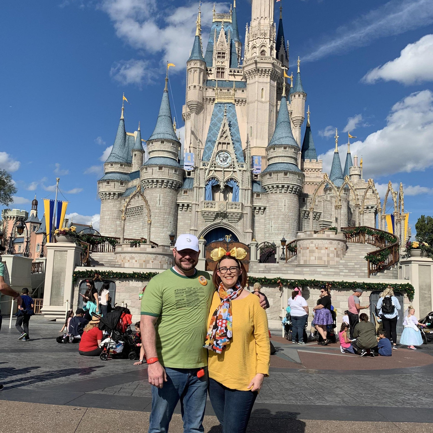 Our first trip to Disneyworld together.