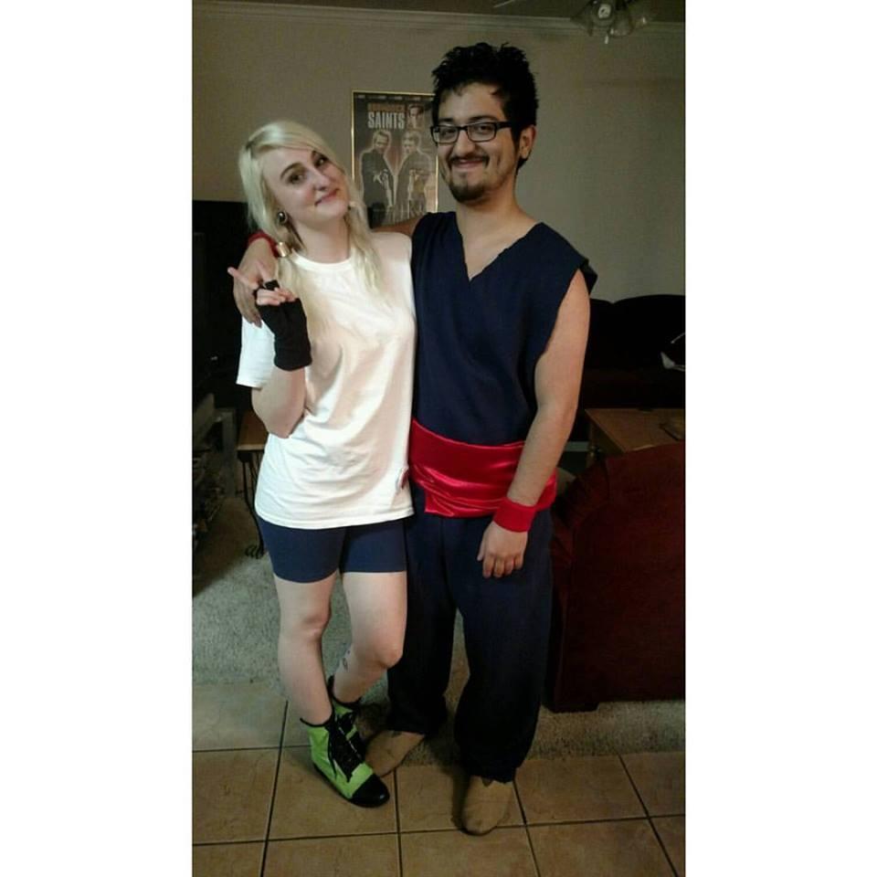 The Videl to his Gohan