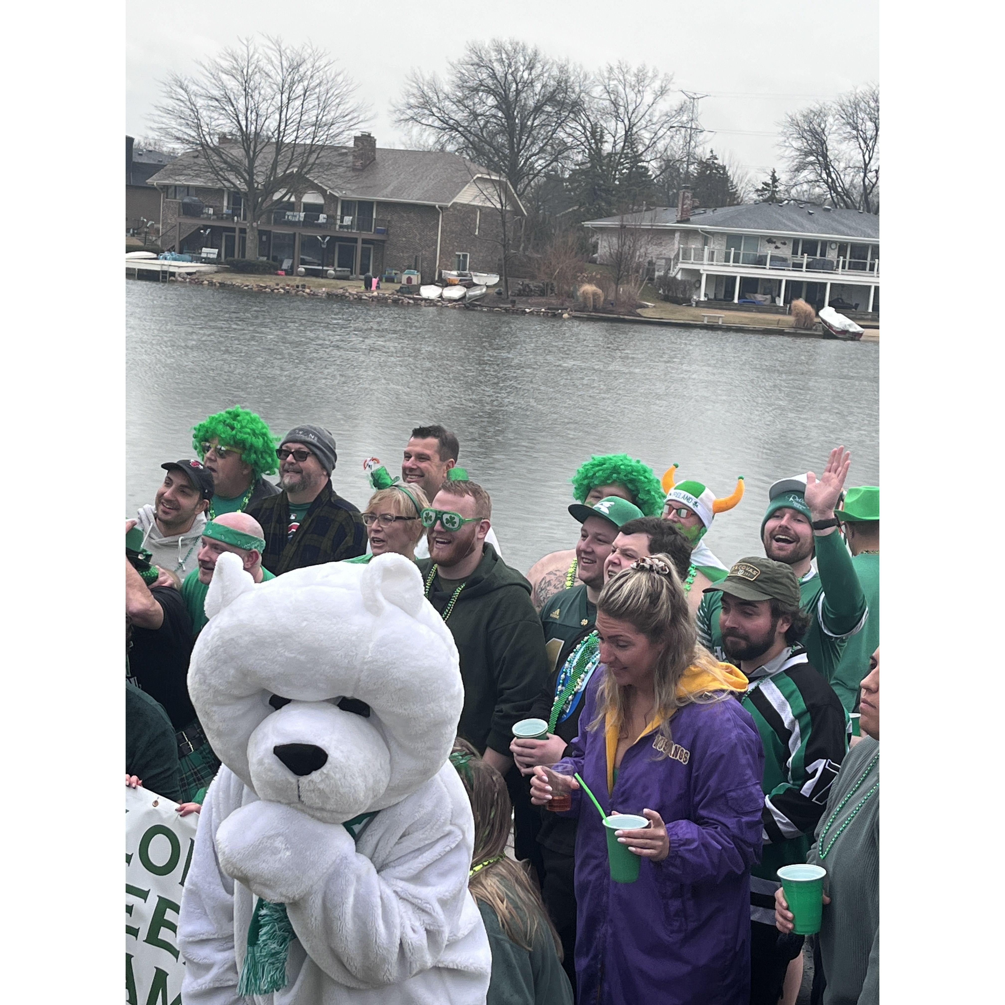 March 2023-Connor participated in the Polar Plunge for Special Olympics