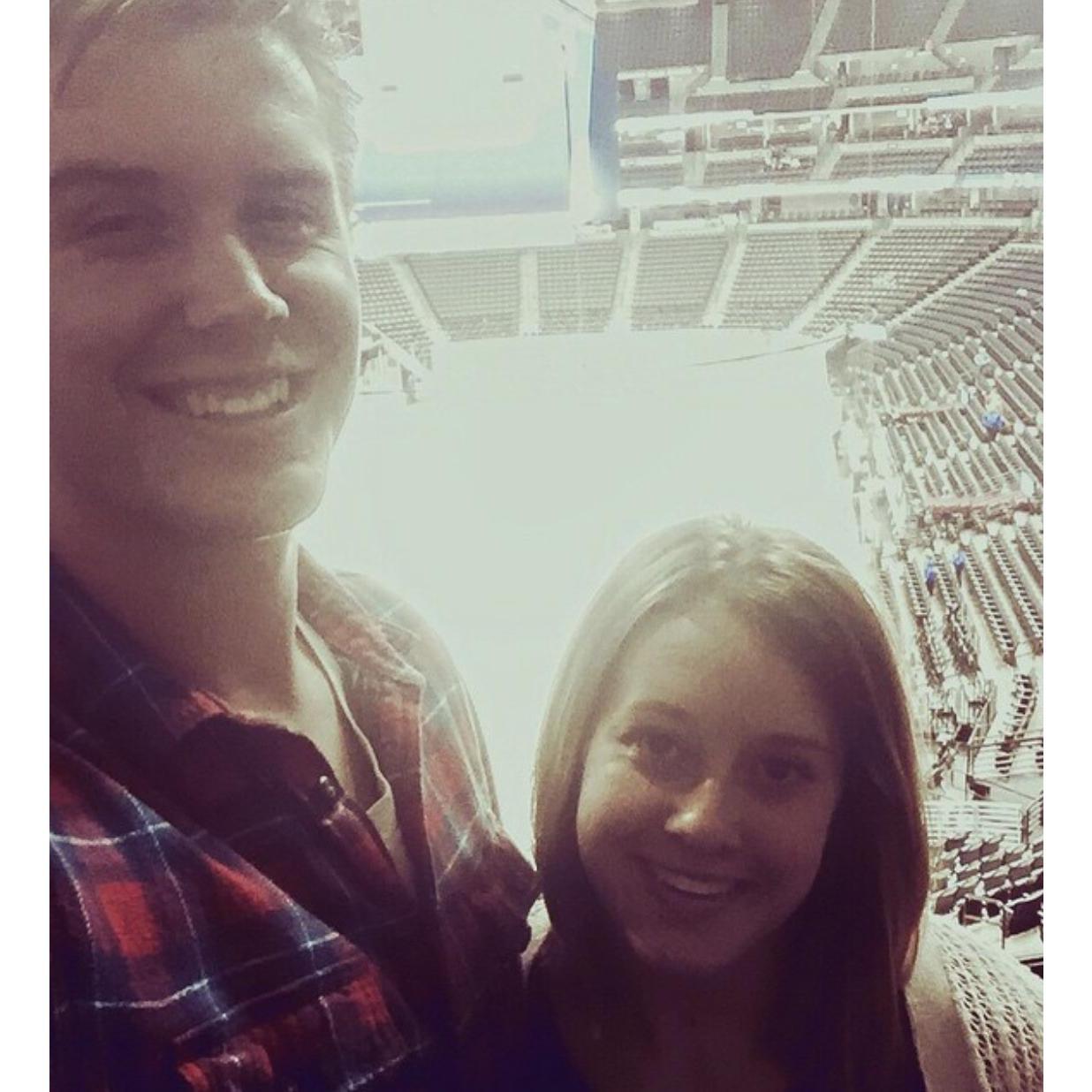 First Avs game together 2015