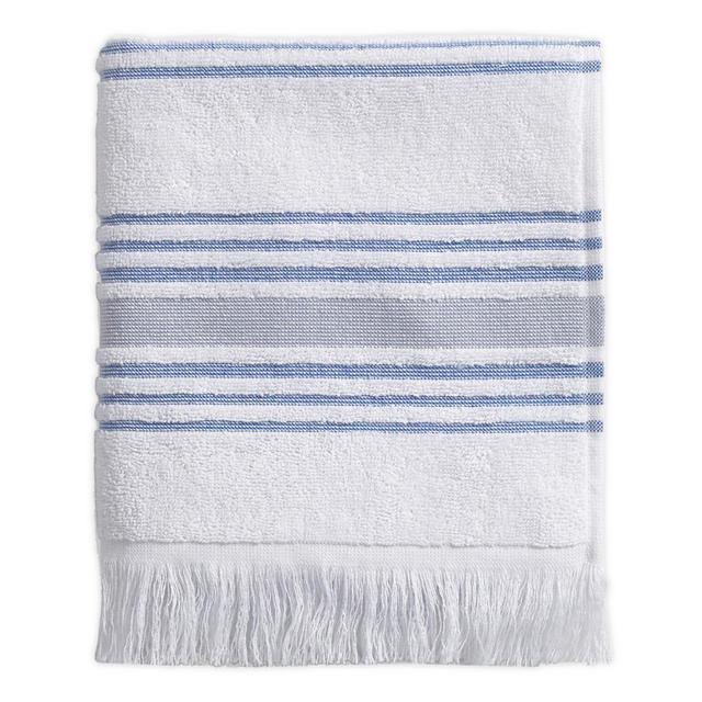 Stripe Hand Towel in Blue