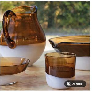 OMMJÄNGE glass, brown, 9 oz - IKEA