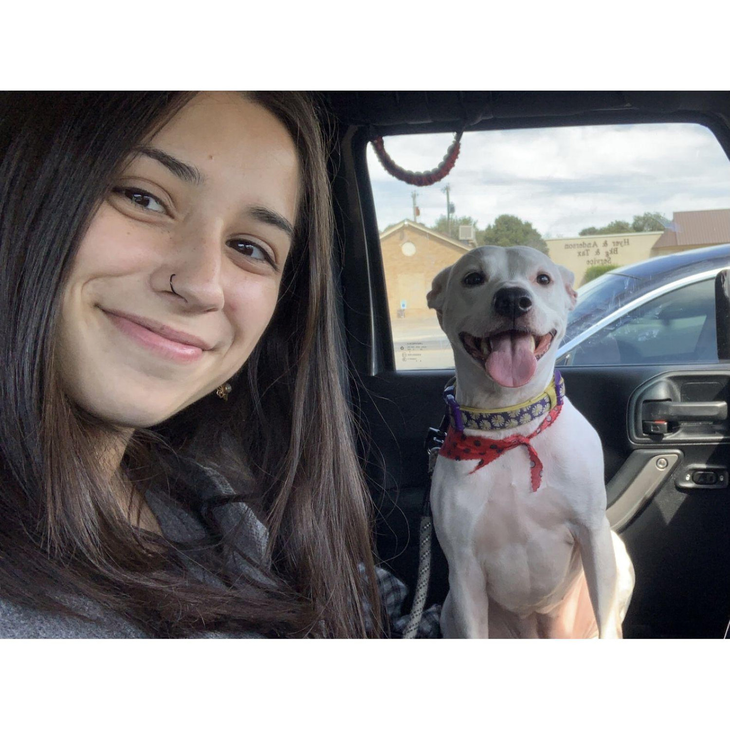 Bridget with Daisy🌼
